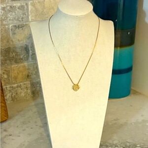 Givenchy Vintage Gold & Pearl Necklace